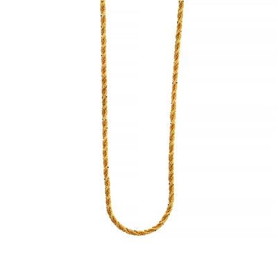 22 Ayar Altın Tasarım Zincir  -  0202375
