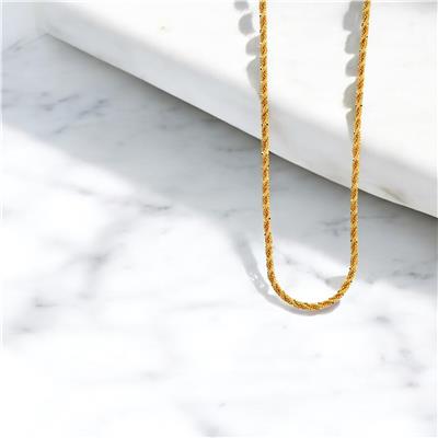 22 Ayar Altın Tasarım Zincir  -  0202375