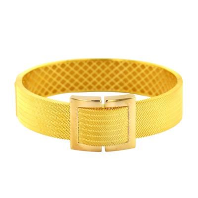 22 Ayar Altın Trabzon Hasırı Bilezik  -  0193626