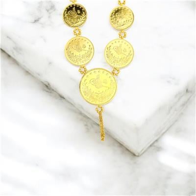 22 Ayar Altın Turalı Gerdanlık  -  0193631