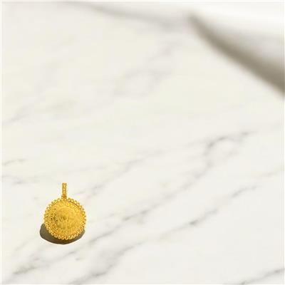 22 Ayar Altın Turalı Kolye Ucu  -  0191803