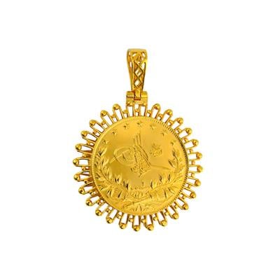 22 Ayar Altın Turalı Kolye Ucu  -  0191813