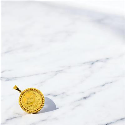 22 Ayar Altın Turalı Kolye Ucu  -  0191814