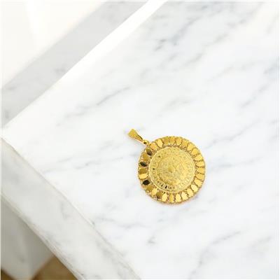 22 Ayar Altın Turalı Kolye Ucu  -  0196405