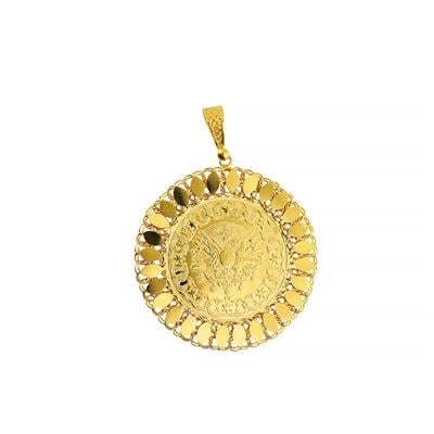 22 Ayar Altın Turalı Kolye Ucu  -  0196405