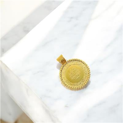 22 Ayar Altın Turalı Kolye Ucu  -  0201830