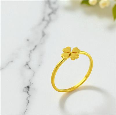 22 Ayar Altın Yonca Yüzük  -  0199473