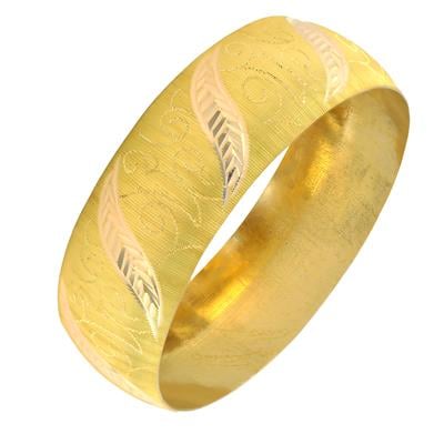 22 Ayar CNC Bilezik - YAPRAK-2500