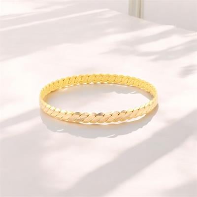 22 Ayar Mersin Burması Bilezik - BRM1500