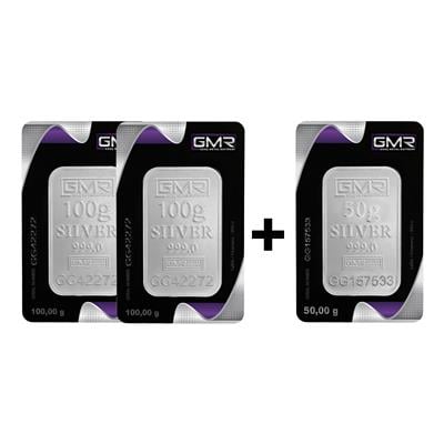 250 Gram Külçe Gümüş