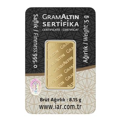 5gr 24 Ayar Gram Altın 