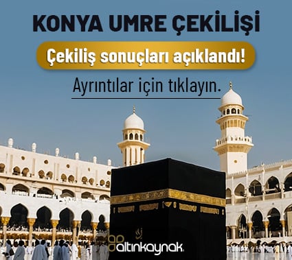 ALTINKAYNAK Konya Umre Çekilişi