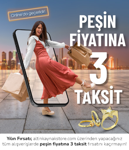 Online alışverişte 3 Taksit Fırsatı!