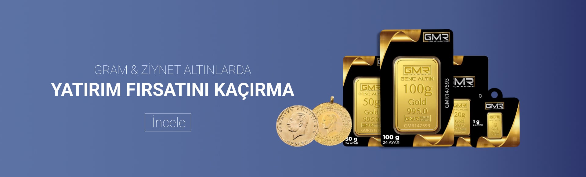 Gram & Ziynet Altınlarda indirim fırsatını kaçırma