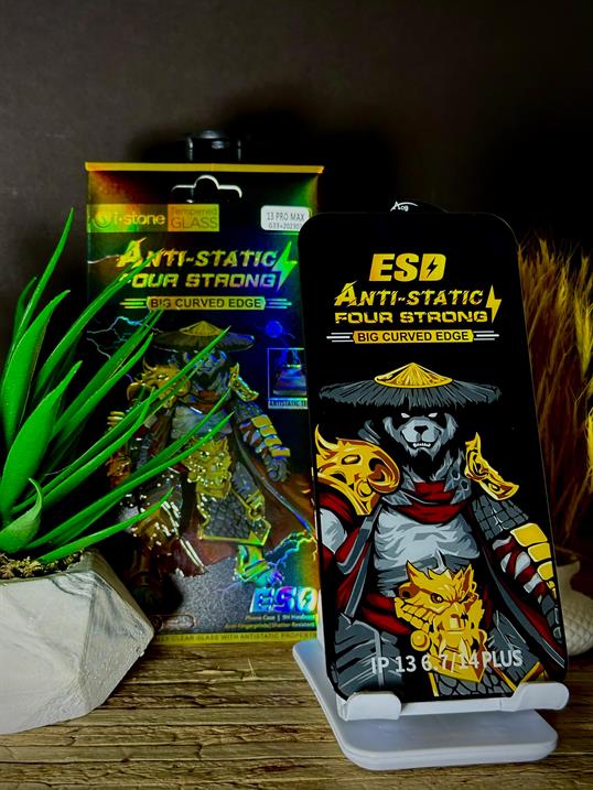 i-STONE ANTI STATIC FULL GLASS EKRAN KORUYUCU - IPHONE 13 PRO
