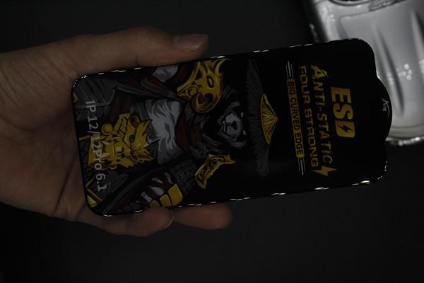 i-STONE ANTI STATIC FULL GLASS EKRAN KORUYUCU - IPHONE 13 PRO