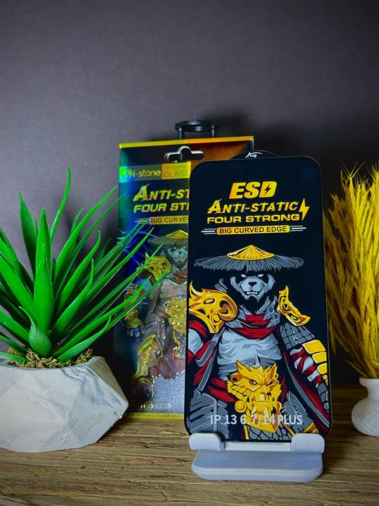 i-STONE ANTI STATIC FULL GLASS EKRAN KORUYUCU - IPHONE 13 PRO