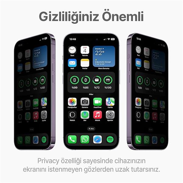 İ-STONE HAYALET MAGIC GLASS IPHONE 12 PRO UYUMLU FULL PLATİNUM OTOMATİK APARATLI HAYALET KIRILMAZ CAM/EKRAN KORUYUCU