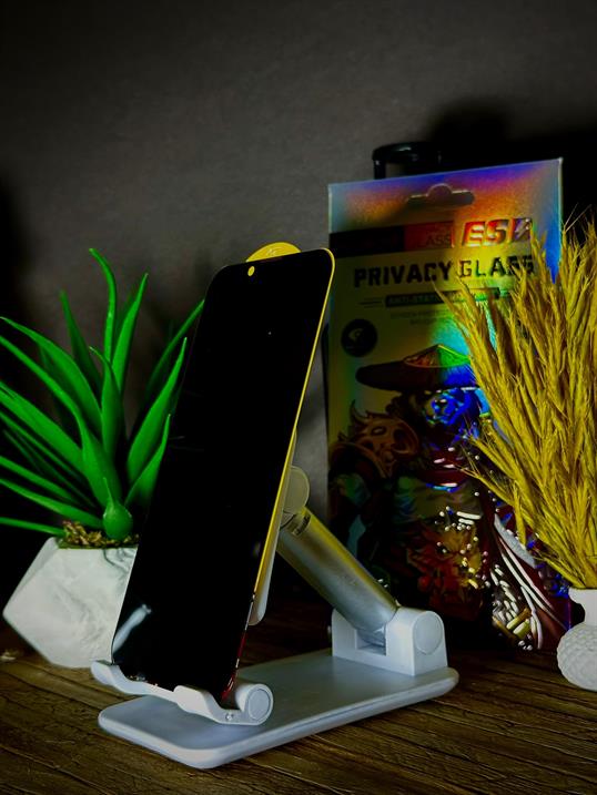 i-STONE PRIVACY (HAYALET) - ANTI DUST/STATIC FULL GLASS EKRAN KORUYUCU - IPHONE 5/5S/SE