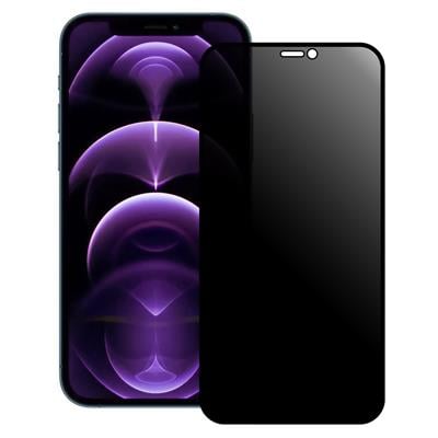 i-STONE PRIVACY (HAYALET) - ANTI DUST/STATIC FULL GLASS EKRAN KORUYUCU - IPHONE 12/12 PRO