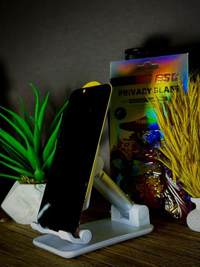 i-STONE PRIVACY (HAYALET) - ANTI DUST/STATIC FULL GLASS EKRAN KORUYUCU - IPHONE 5/5S/SE