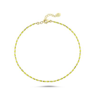 Candy Crush Renkli Mineli Altın Halhal