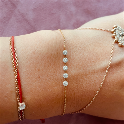 Dans Eden Beş Taş Özel Kesim Bileklik