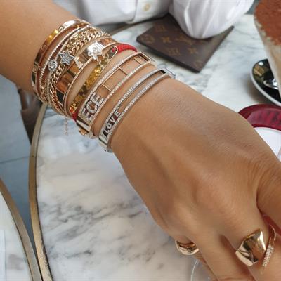 Hareketli LOVE Bileklik