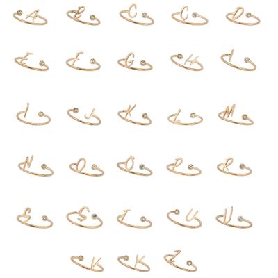 Harfli Tohum Pırlantalı Yüzük