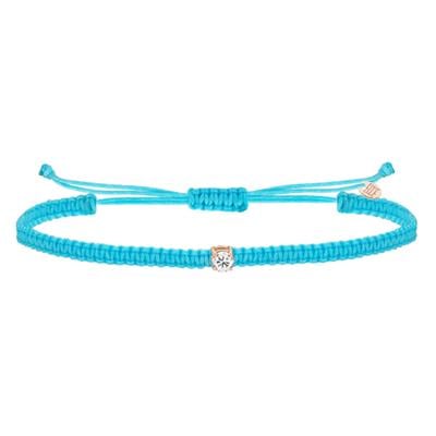 ECCE Mini Tek Taş İp Bileklik