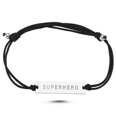 Name Tag Erkek İp Bileklik