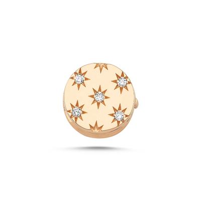 ECCE Round Star Diamond Charm