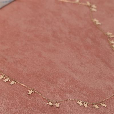 Kaplumbağa Pul Kolye