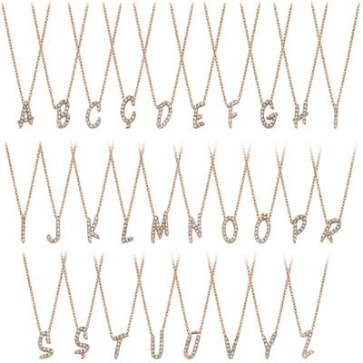 Komple Pırlantalı Harf Kolye