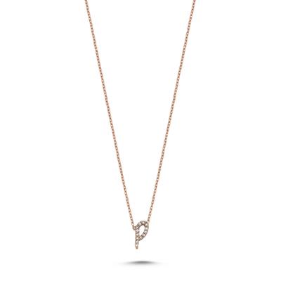 Komple Pırlantalı Harf Kolye