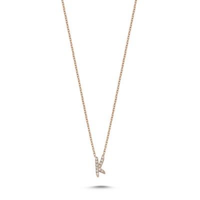 Komple Pırlantalı Harf Kolye