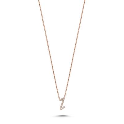 Komple Pırlantalı Harf Kolye