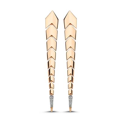 Le Serpent Pırlantalı Yılan Küpe