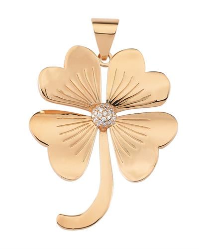 Lucky You 4 Yapraklı Yonca Şans Kolye Ucu