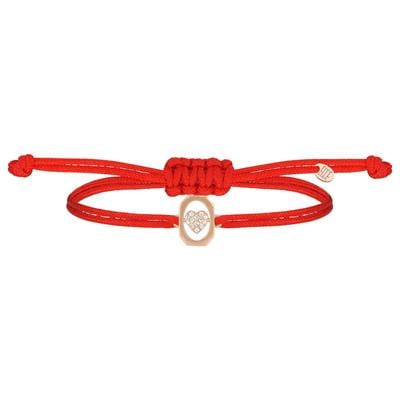 Mini Kalp İp Bileklik