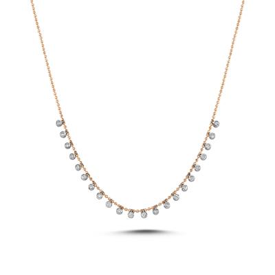 Tohum Pırlantalı Kolye