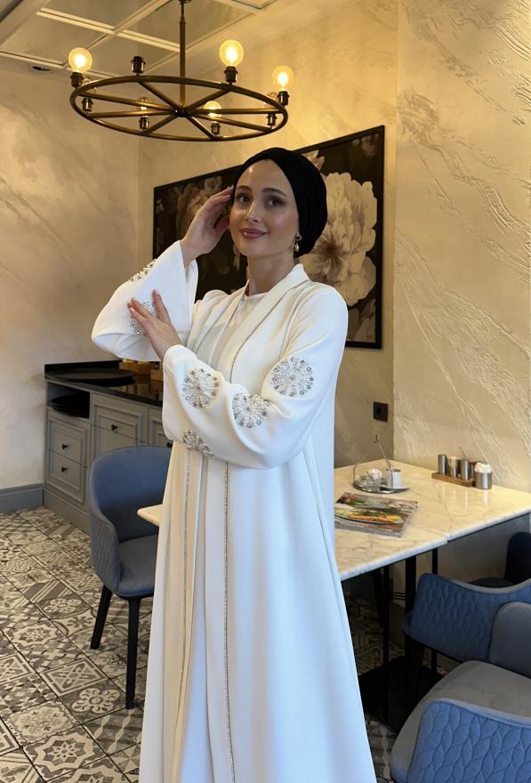 ÇİÇEK İŞLEME ABAYA