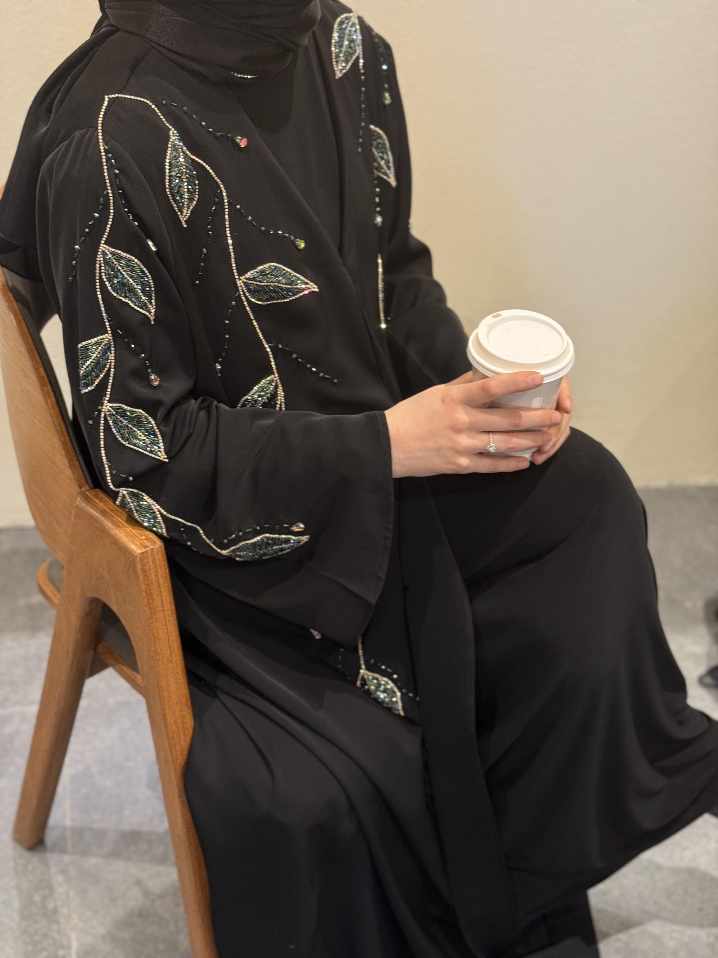 İTHAL YAPRAK İŞLEME ABAYA