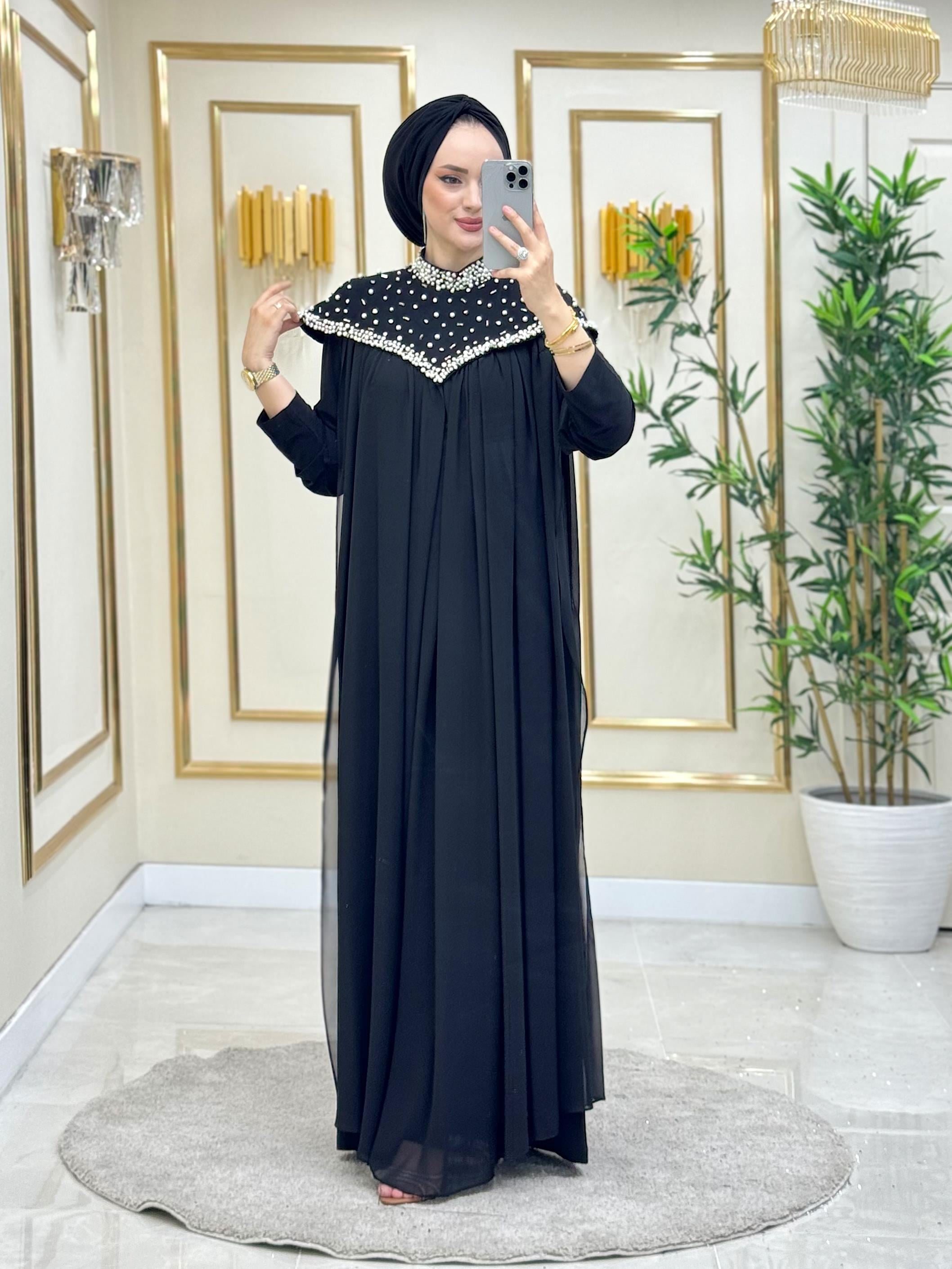 Selena Elbise Siyah