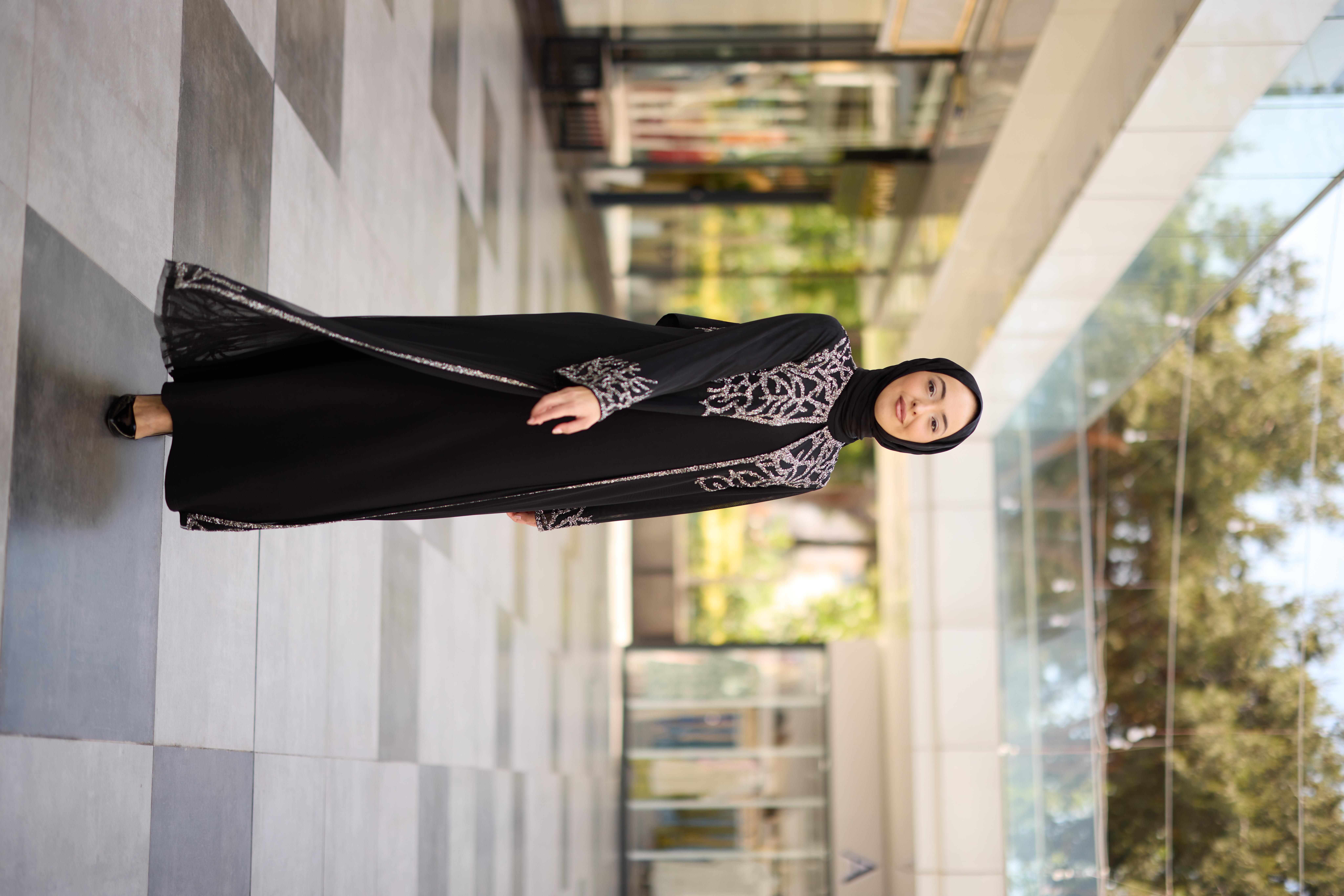 Alıce Abaya Siyah