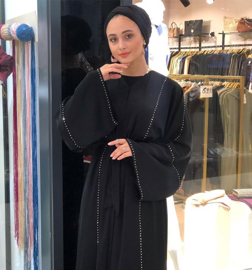antresit savarosk taşlı abaya