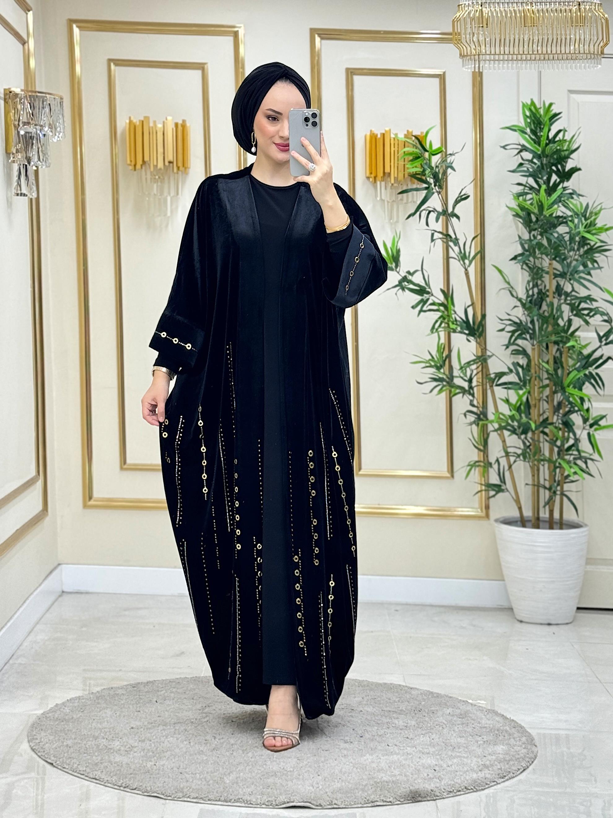 KADİFE ABAYA