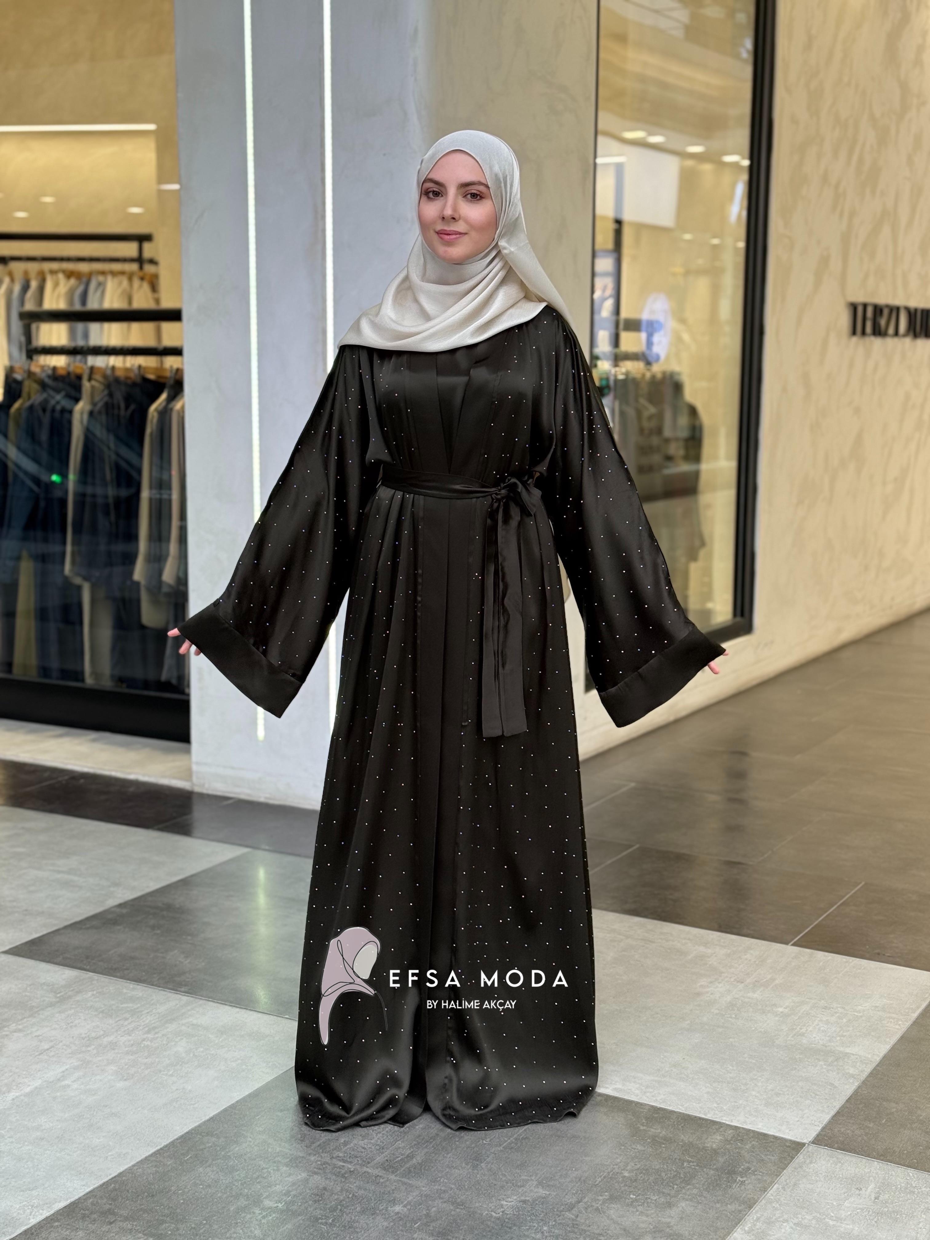 NOKTA ZERAFET ABAYA TAKIM