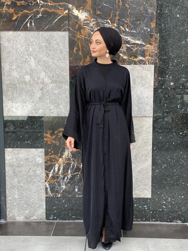 SİYAH SAVAROSKY ABAYA