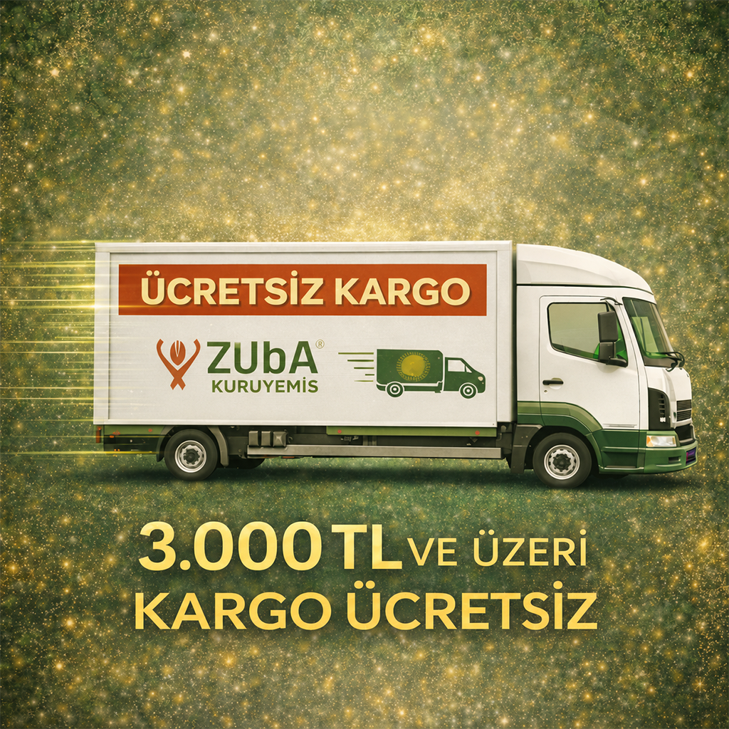 3.000 TL VE ÜZERİ KARGO ÜCRETSİZ
